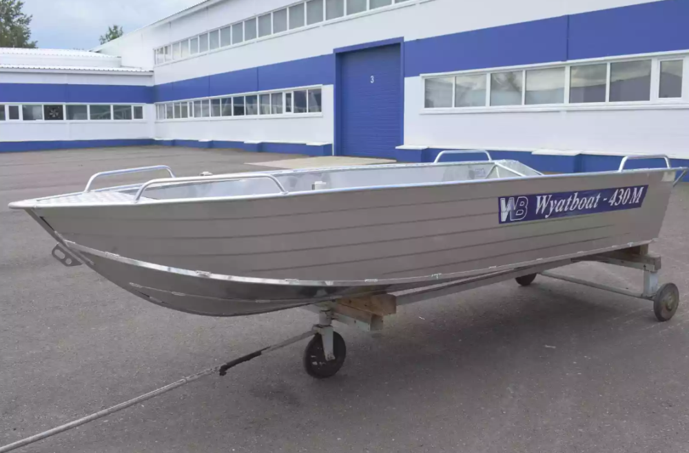 Алюминиевая лодка  Wyatboat-430М в Екатеринбурге
