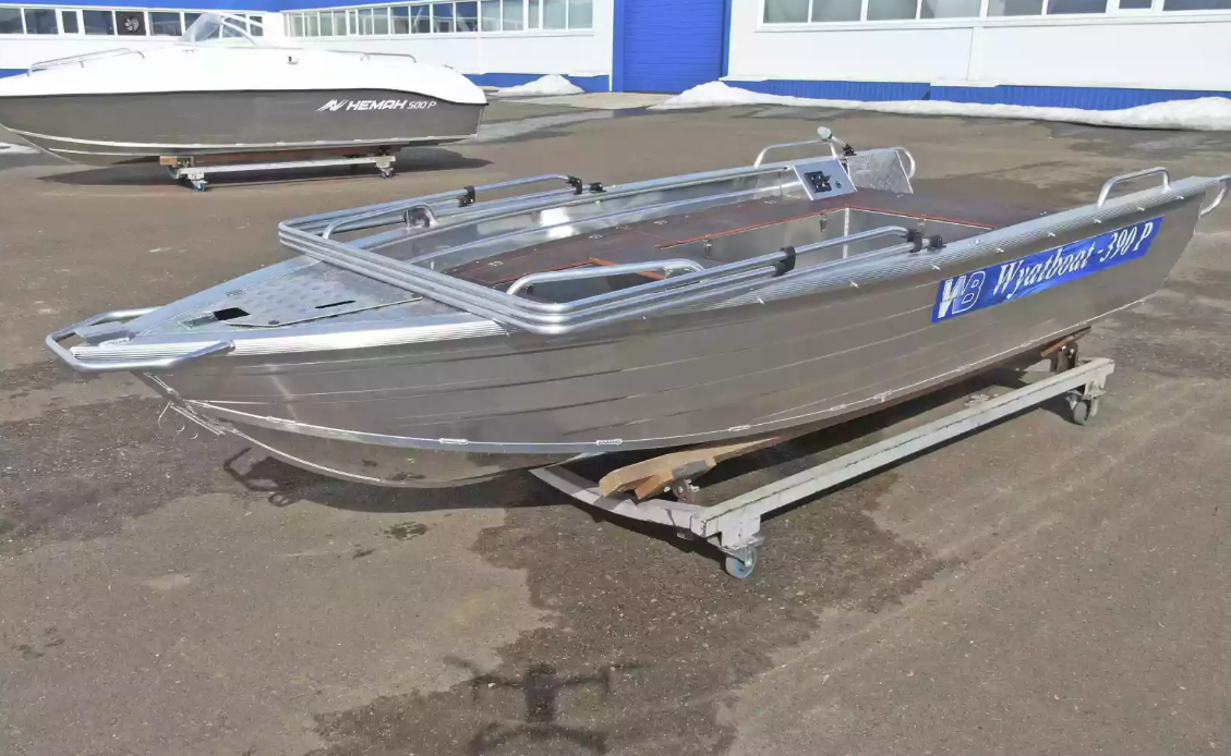 Алюминиевая лодка Wyatboat-390РМ в Екатеринбурге