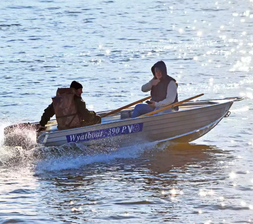 Алюминиевая лодка Wyatboat-390 P в Екатеринбурге