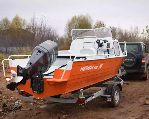 Алюминиевый катер Неман-500 (каютный) в Екатеринбурге