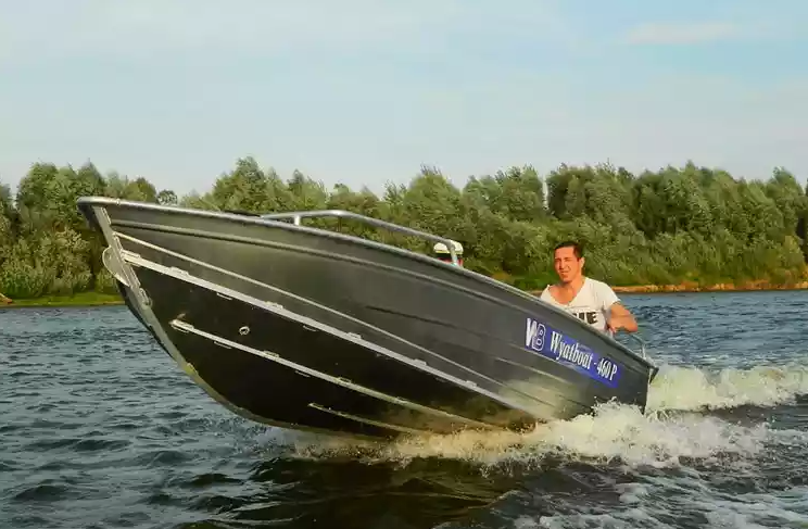 Алюминиевая лодка Wyatboat-460 P в Екатеринбурге