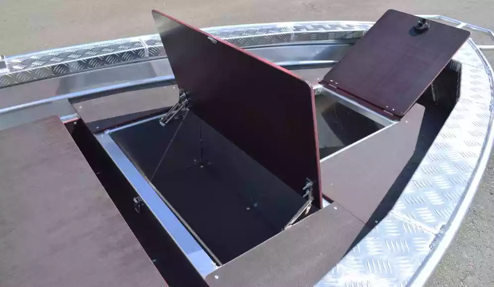 Алюминиевая лодка Wyatboat-390Р Fish в Екатеринбурге