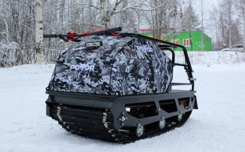 Мотобуксировщик POMOR M-600 PRO K18 в Екатеринбурге