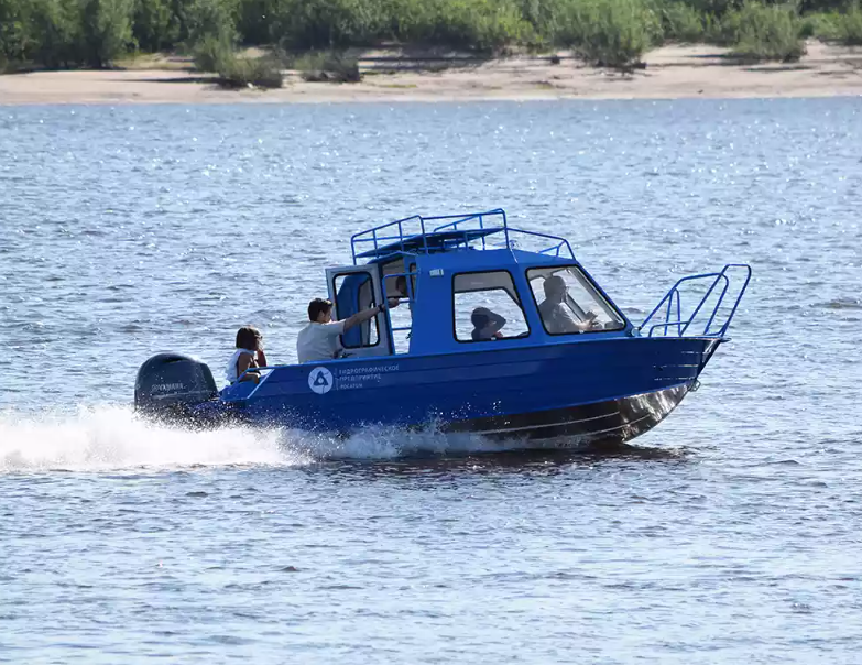 Алюминиевый катер Неман-500 (закрытая рубка) в Екатеринбурге