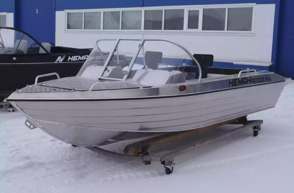 Алюминиевый катер Neman-450 DCM PRO в Екатеринбурге