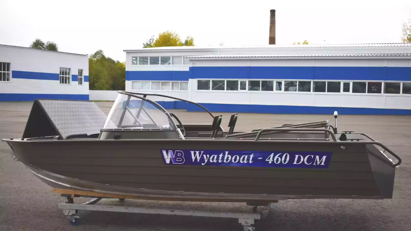 Алюминиевый катер Wyatboat-460 DCM в Екатеринбурге