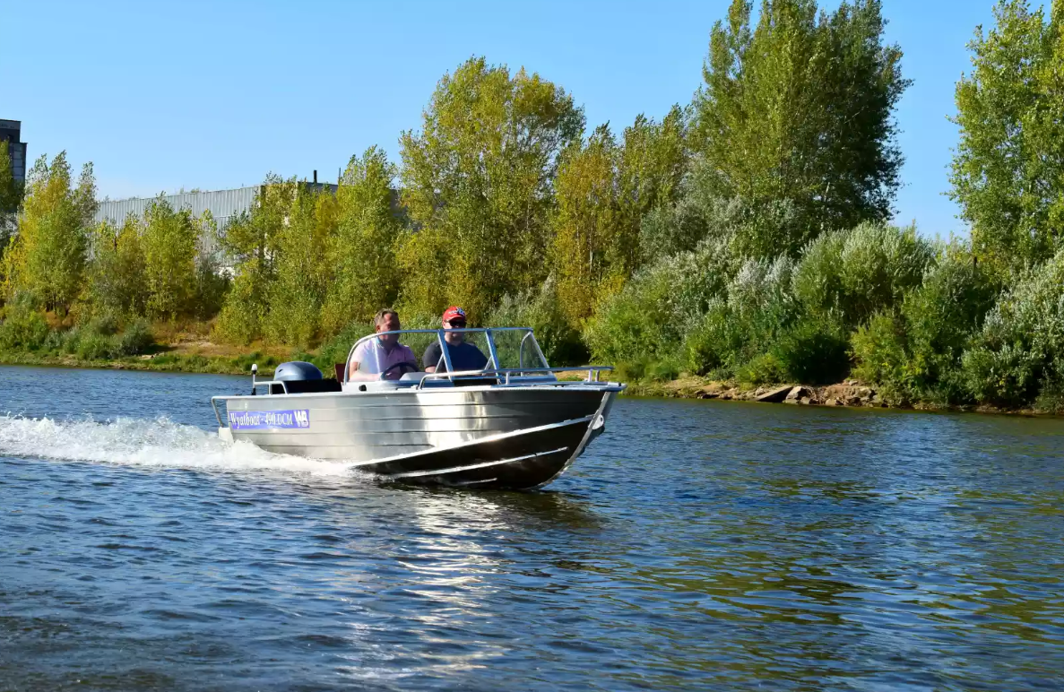 Алюминиевый катер Wyatboat-490 DCM в Екатеринбурге