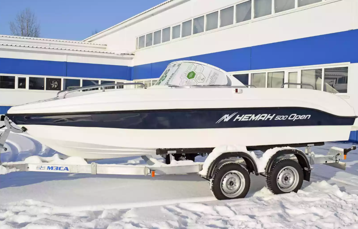 Стеклопластиковый катер Neman-500 Open в Екатеринбурге