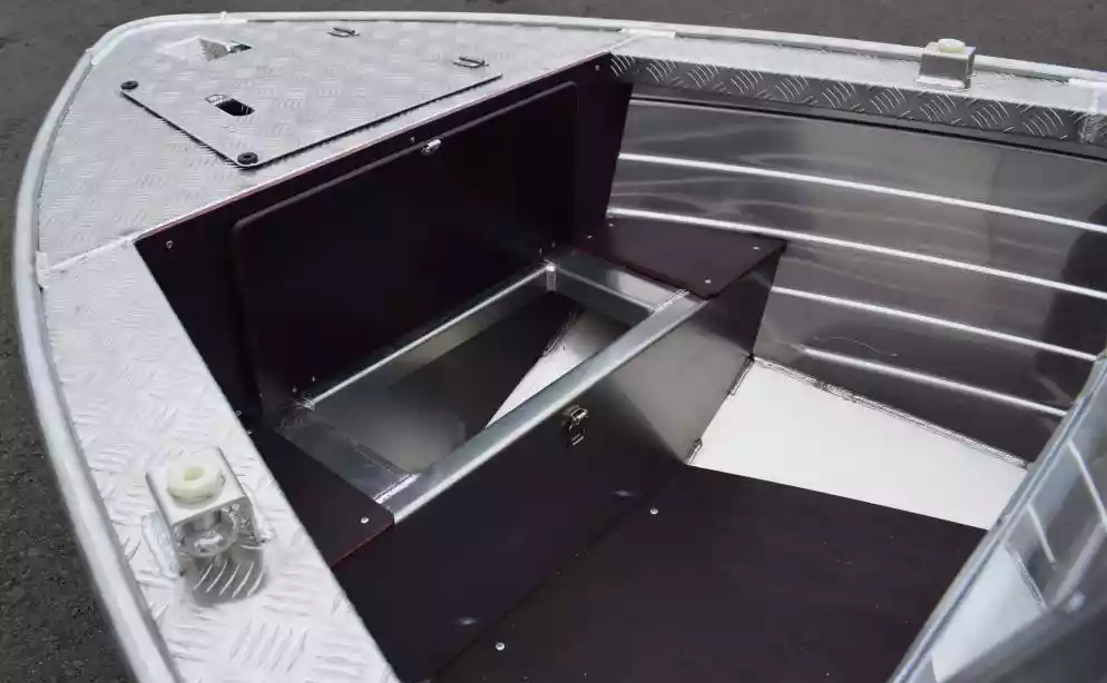 Алюминиевая лодка Wyatboat-390 DCM Увеличенный борт в Екатеринбурге
