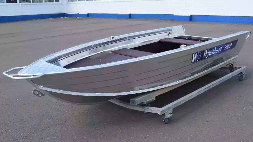 Алюминиевая лодка Wyatboat-390Р Fish в Екатеринбурге