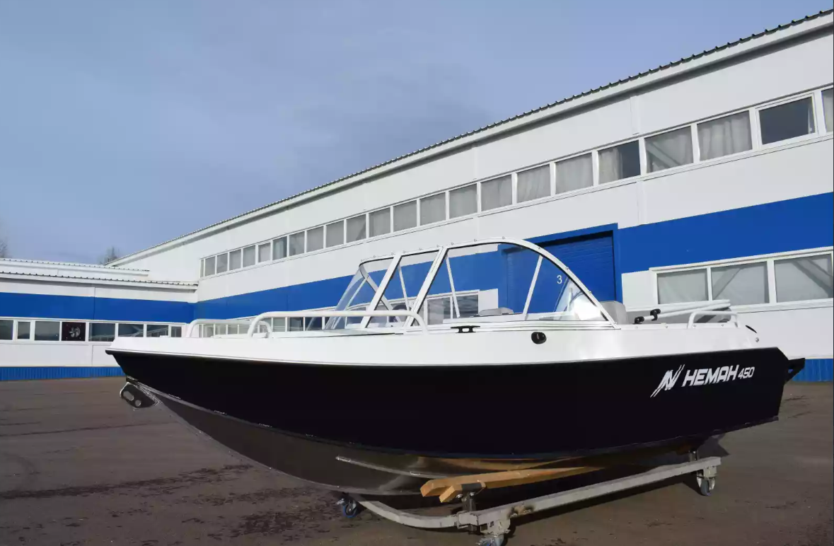 Алюминиевый катер Неман-450 в Екатеринбурге