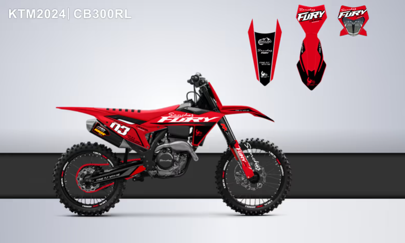 Кроссовый мотоцикл Sanchez Fury CB300RL в Екатеринбурге