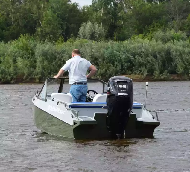 Алюминиевый катер Неман 500 DC водомёт в Екатеринбурге