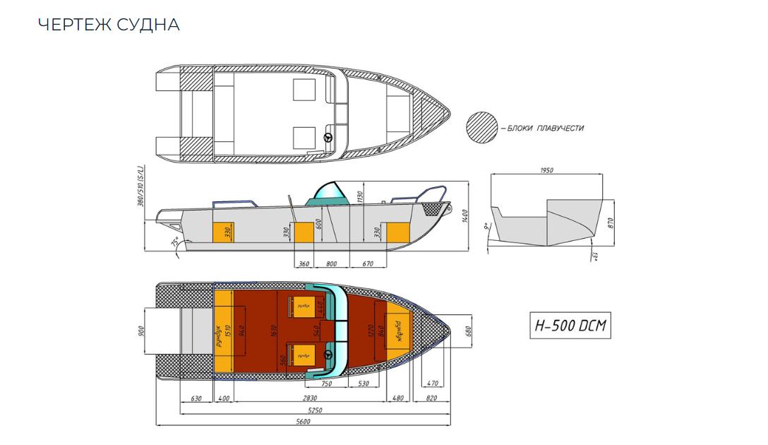 Алюминиевый катер Неман-500 DCM в Екатеринбурге