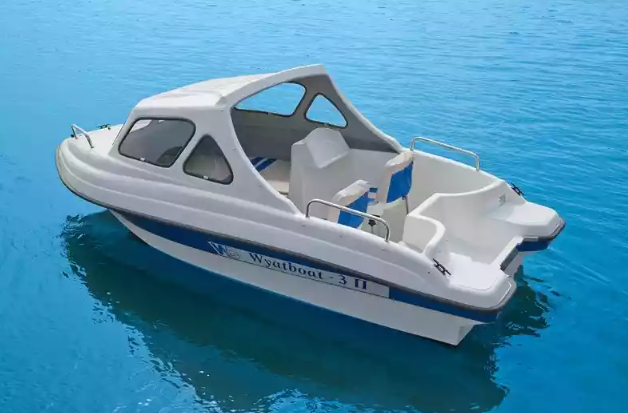 Стеклопластиковый катер Wyatboat-3 П (полурубка) в Екатеринбурге