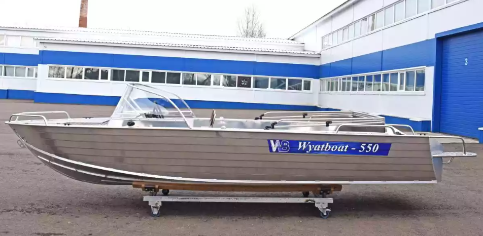 Алюминиевый катер Wyatboat-550 Pro в Екатеринбурге