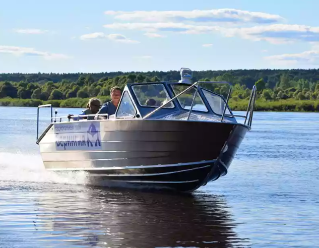 Алюминиевый катер Неман 550 в Екатеринбурге