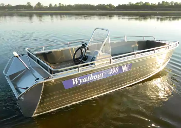 Алюминиевый катер Wyatboat-490 C в Екатеринбурге