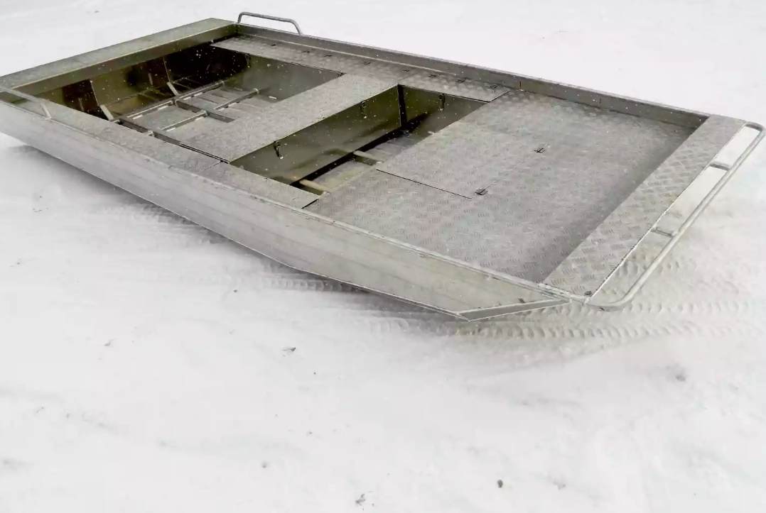 Алюминиевая лодка Wyatboat-390 Jonboat в Екатеринбурге