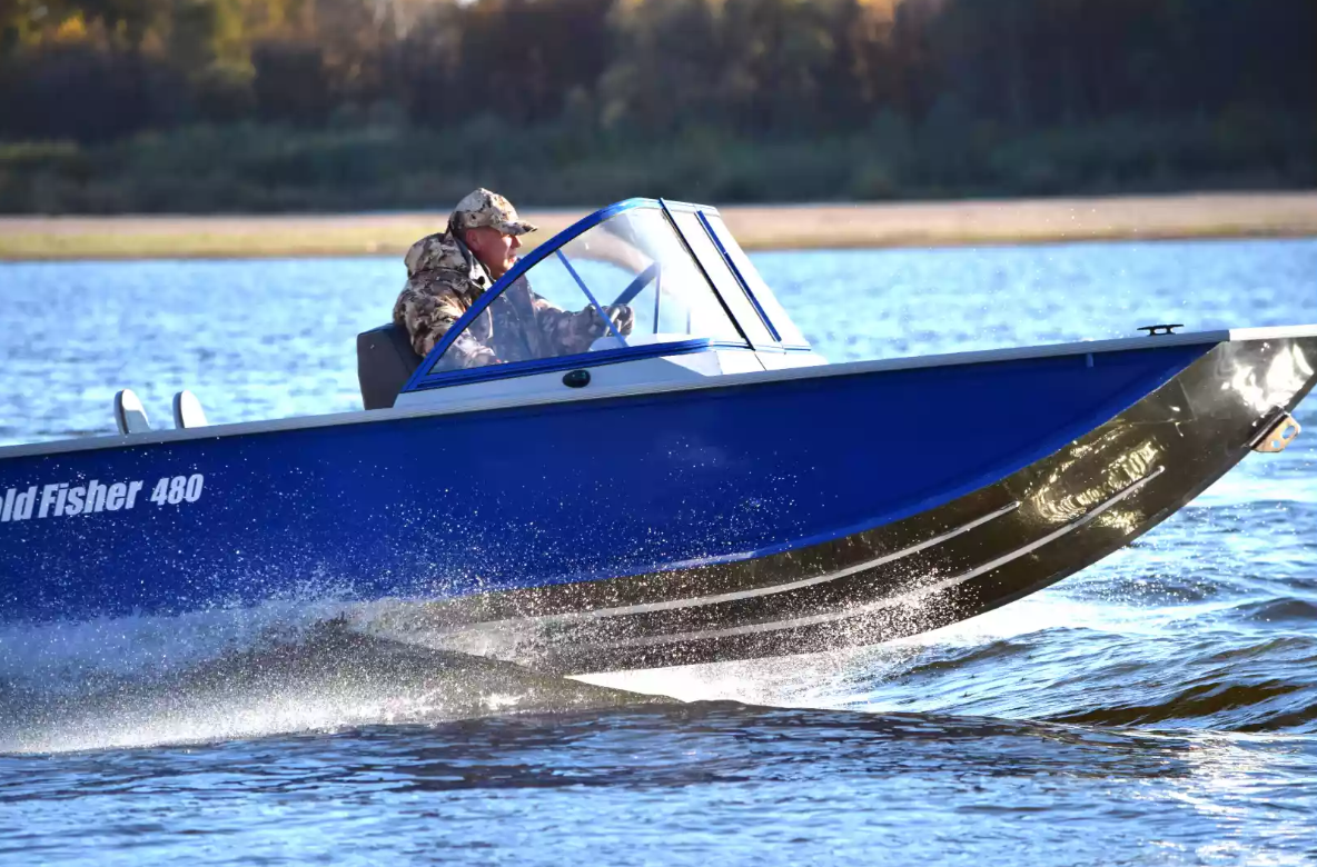 Алюминиевый катер Gold Fisher 480 DCM FISH в Екатеринбурге