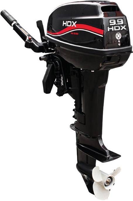 Лодочный мотор 2-х тактный HDX R series T 9,9 BMS в Екатеринбурге