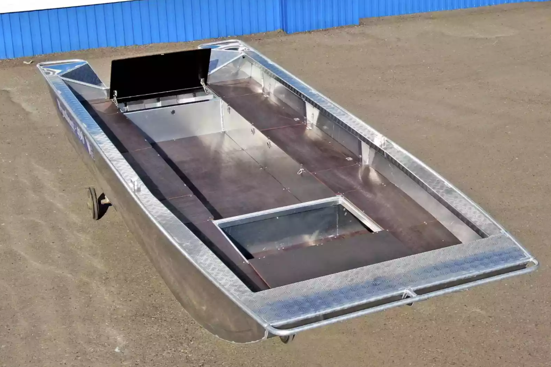 Алюминиевая лодка Wyatboat-490 Jonboat в Екатеринбурге