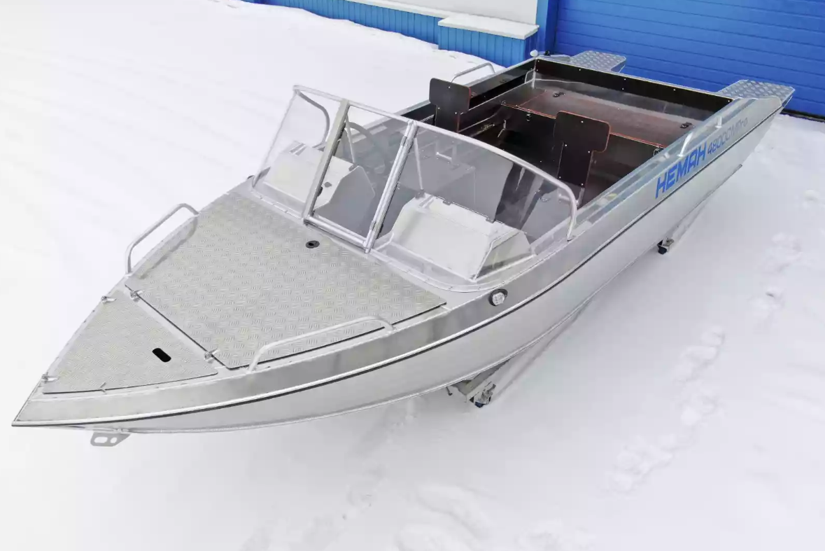 Алюминиевый катер Neman-480 DCM PRO в Екатеринбурге