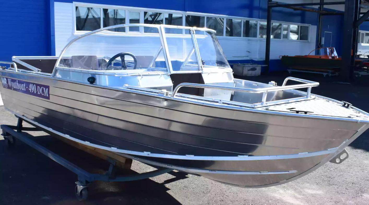 Алюминиевый катер Wyatboat-490 DCM в Екатеринбурге
