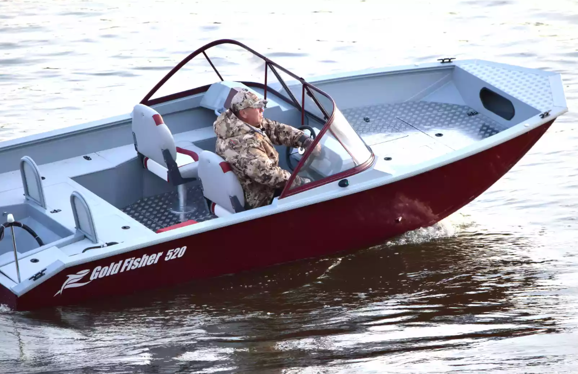 Алюминиевый катер Gold Fisher 520 DCM FISH в Екатеринбурге