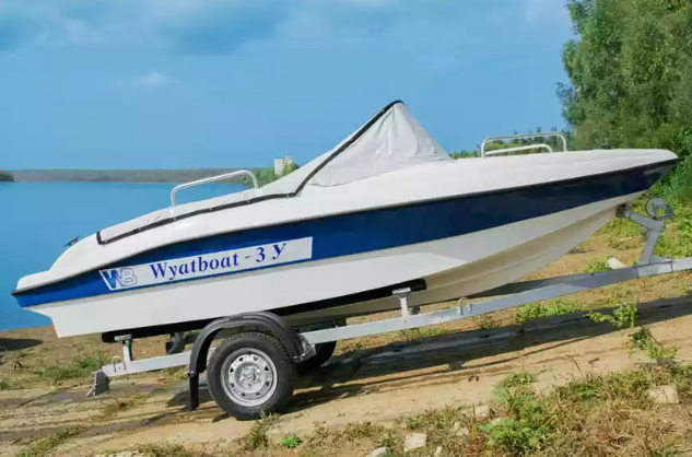 Стеклопластиковый катер Wyatboat-3 У в Екатеринбурге