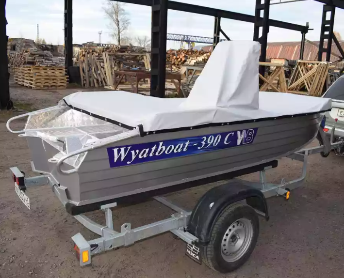 Алюминиевый катер Wyatboat-390 C в Екатеринбурге