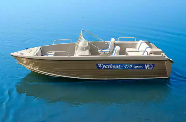 Комбинированный катер Wyatboat-470 Open в Екатеринбурге