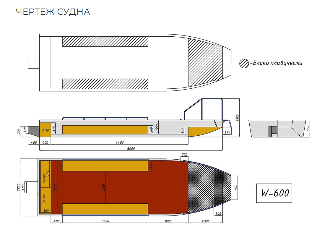 Алюминиевая лодка Wyatboat-600 в Екатеринбурге