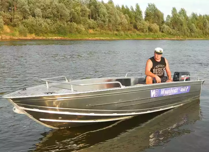 Алюминиевая лодка Wyatboat-460 P в Екатеринбурге