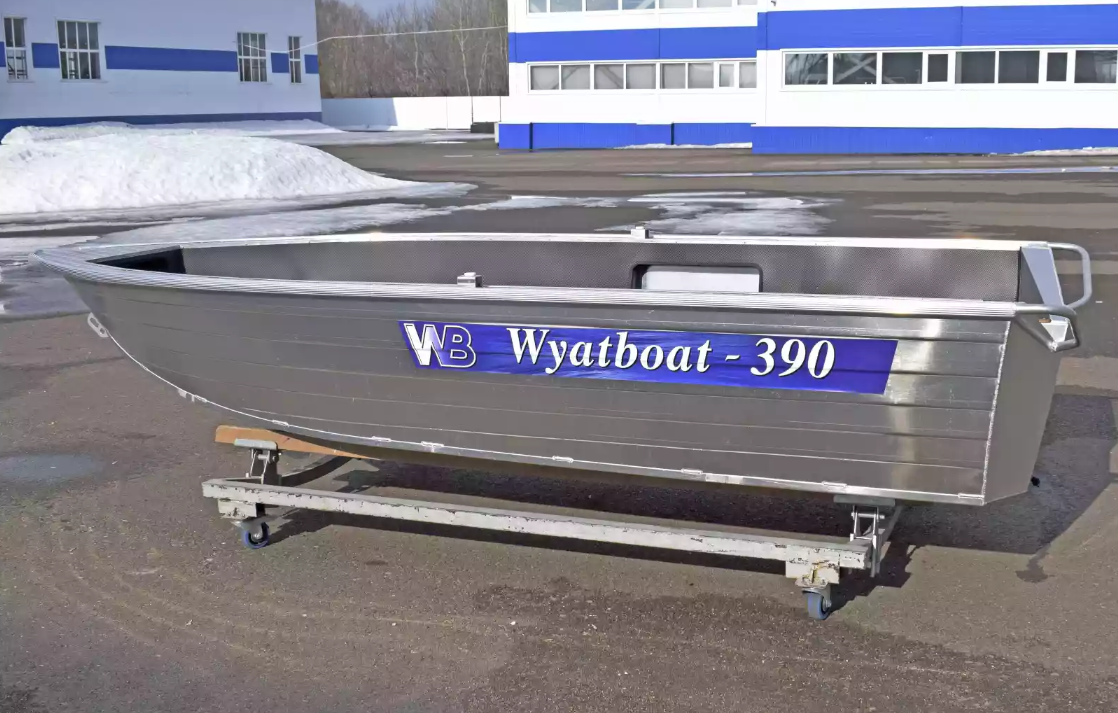 Алюминиевая лодка Wyatboat-390 Р NEW в Екатеринбурге