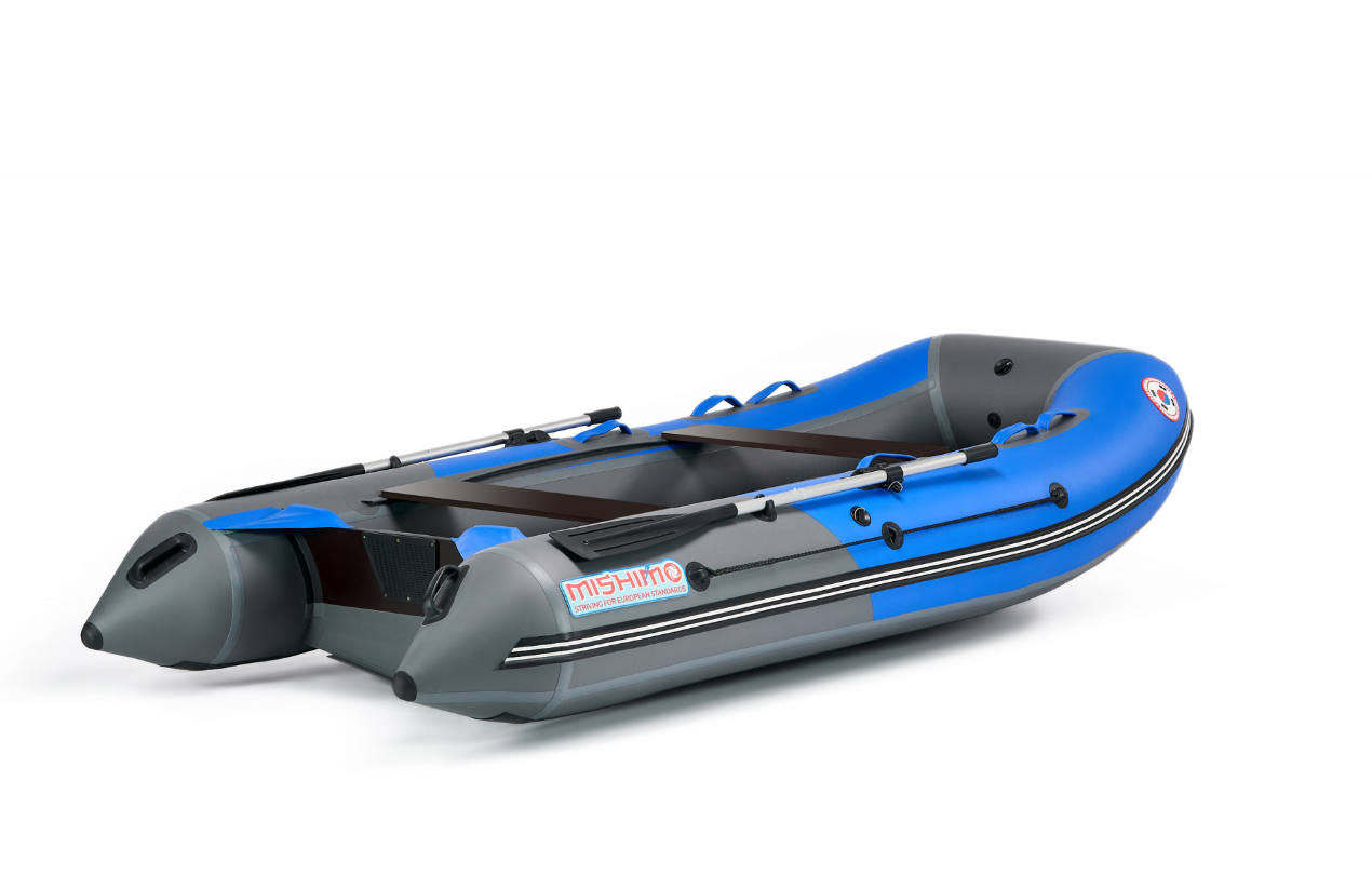 КОМПЛЕКТ ЛОДКА MISHIMO PRO 350 + ЛОДОЧНЫЙ МОТОР MARLIN MP 9.9 (15) AMHS PROLINE в Екатеринбурге