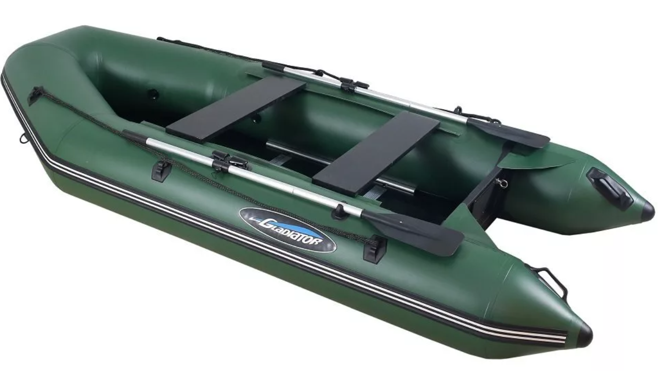МОТОРНО-ГРЕБНАЯ ЛОДКА ПВХ GLADIATOR A 280 ТК С ФАНЕРНЫМ ДНОМ в Екатеринбурге