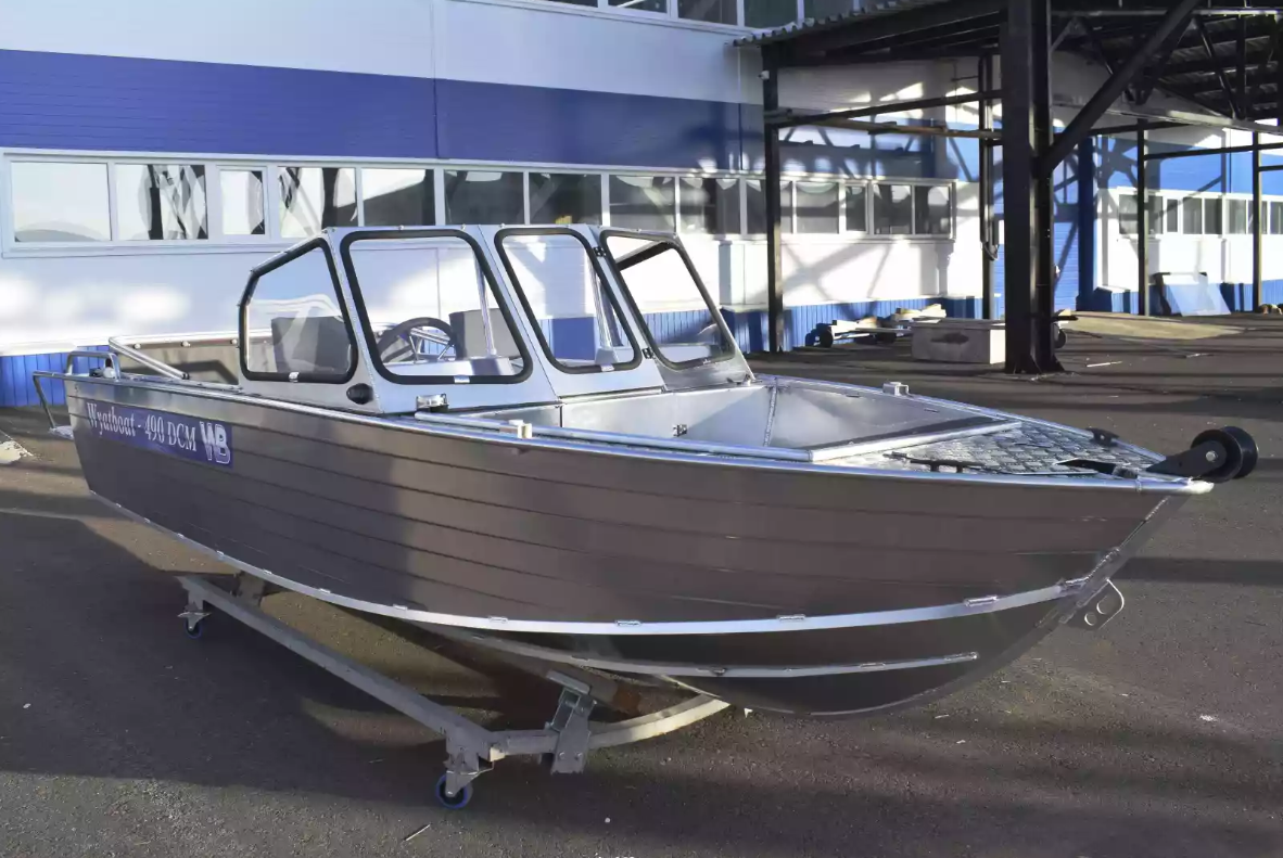 Алюминиевый катер Wyatboat-490 DCM Pro в Екатеринбурге