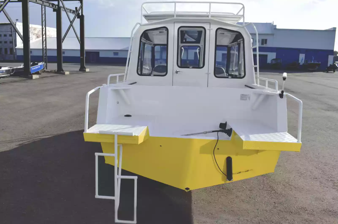 Алюминиевый катер Wyatboat-660 Cabin в Екатеринбурге