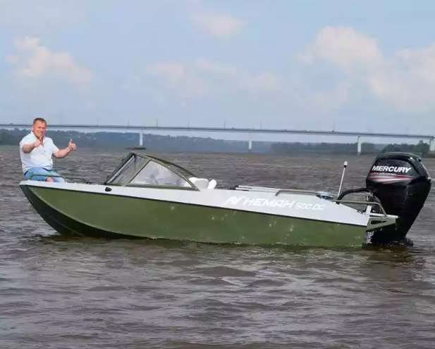 Алюминиевый катер Неман 500 DC водомёт в Екатеринбурге