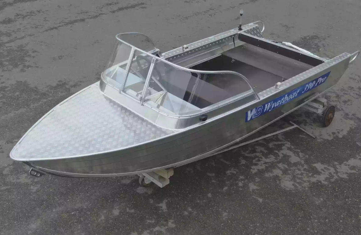 Алюминиевый катер Wyatboat-390 Pro в Екатеринбурге