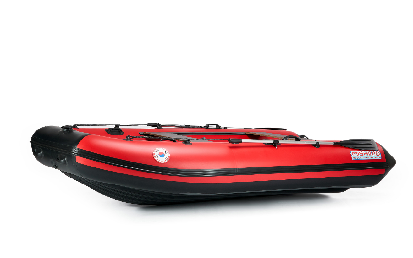 КОМПЛЕКТ ЛОДКА MISHIMO RAPID 380 PRO+ ЛОДОЧНЫЙ МОТОР MARLIN MP 9.9 (20) AMHS PROLINE FORCE в Екатеринбурге