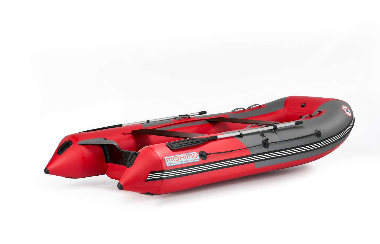 КОМПЛЕКТ ЛОДКА MISHIMO PRO 350 + ЛОДОЧНЫЙ МОТОР MARLIN MP 9.9 (15) AMHS PROLINE в Екатеринбурге