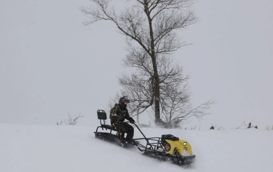 Мотобуксировщик РЫБАК PKD. PSD 15 л.с. (длинная база 1430мм) в Екатеринбурге