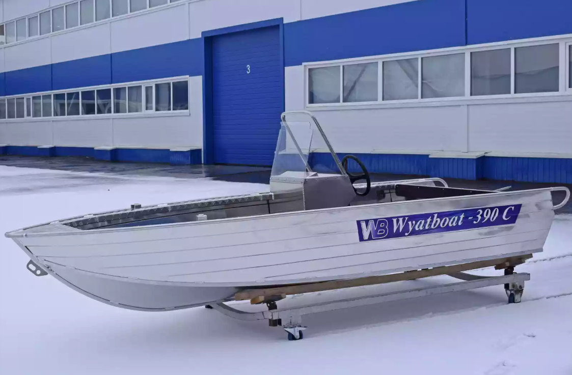 Алюминиевая лодка Wyatboat-390 C в Екатеринбурге
