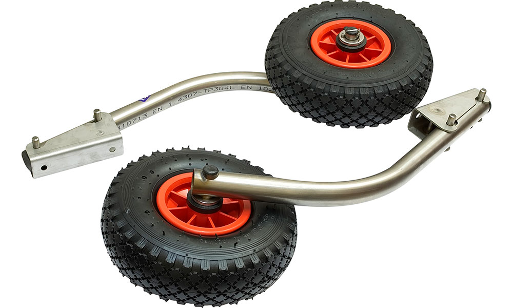 Транцевые колеса модульные для нднд из нержавеющей стали в Екатеринбурге