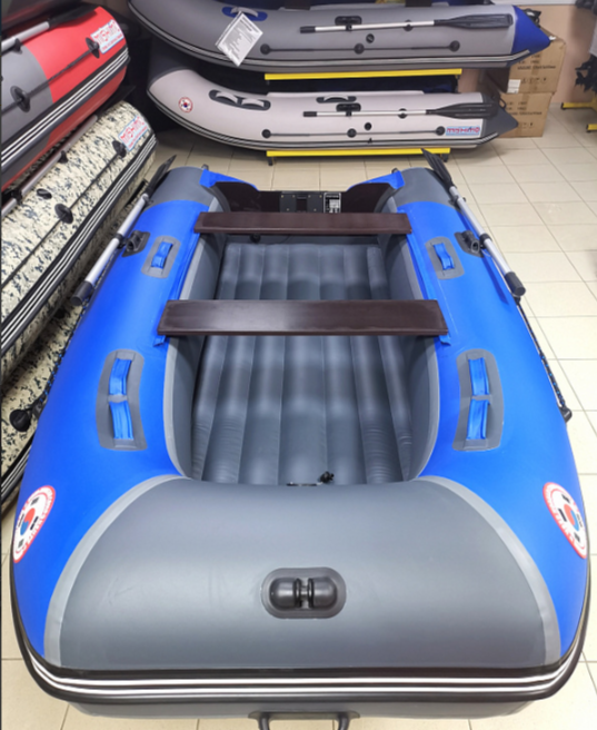 КОМПЛЕКТ Лодка MISHIMO PRO 350 + ЛОДОЧНЫЙ МОТОР MARLIN MP 9.9 (20) AMHS PRO в Екатеринбурге