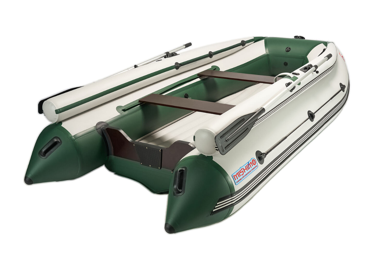 КОМПЛЕКТ ЛОДКА MISHIMO FAMILY LITE 370 + МОТОР MARLIN MP 9.9 AMHS PROLINE FORCE в Екатеринбурге