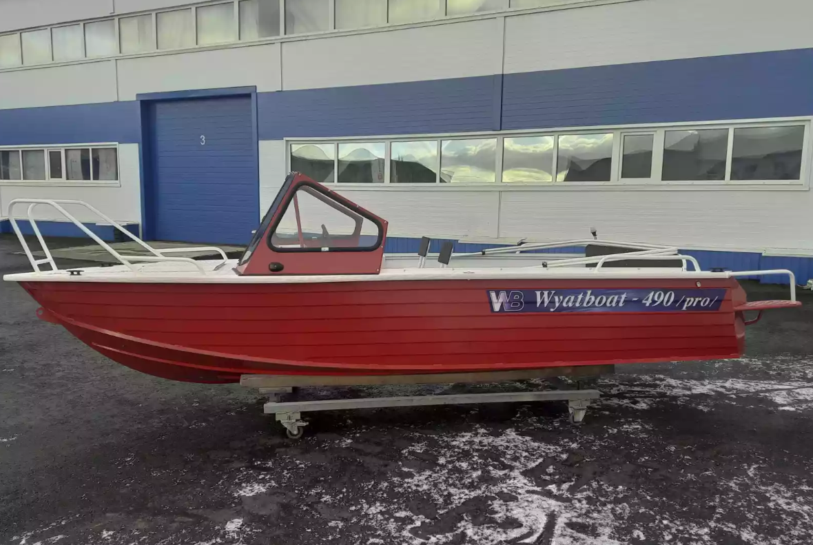 Алюминиевый катер Wyatboat-490 DCM Pro в Екатеринбурге