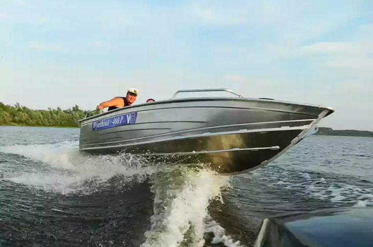 Алюминиевая лодка Wyatboat-460 P в Екатеринбурге
